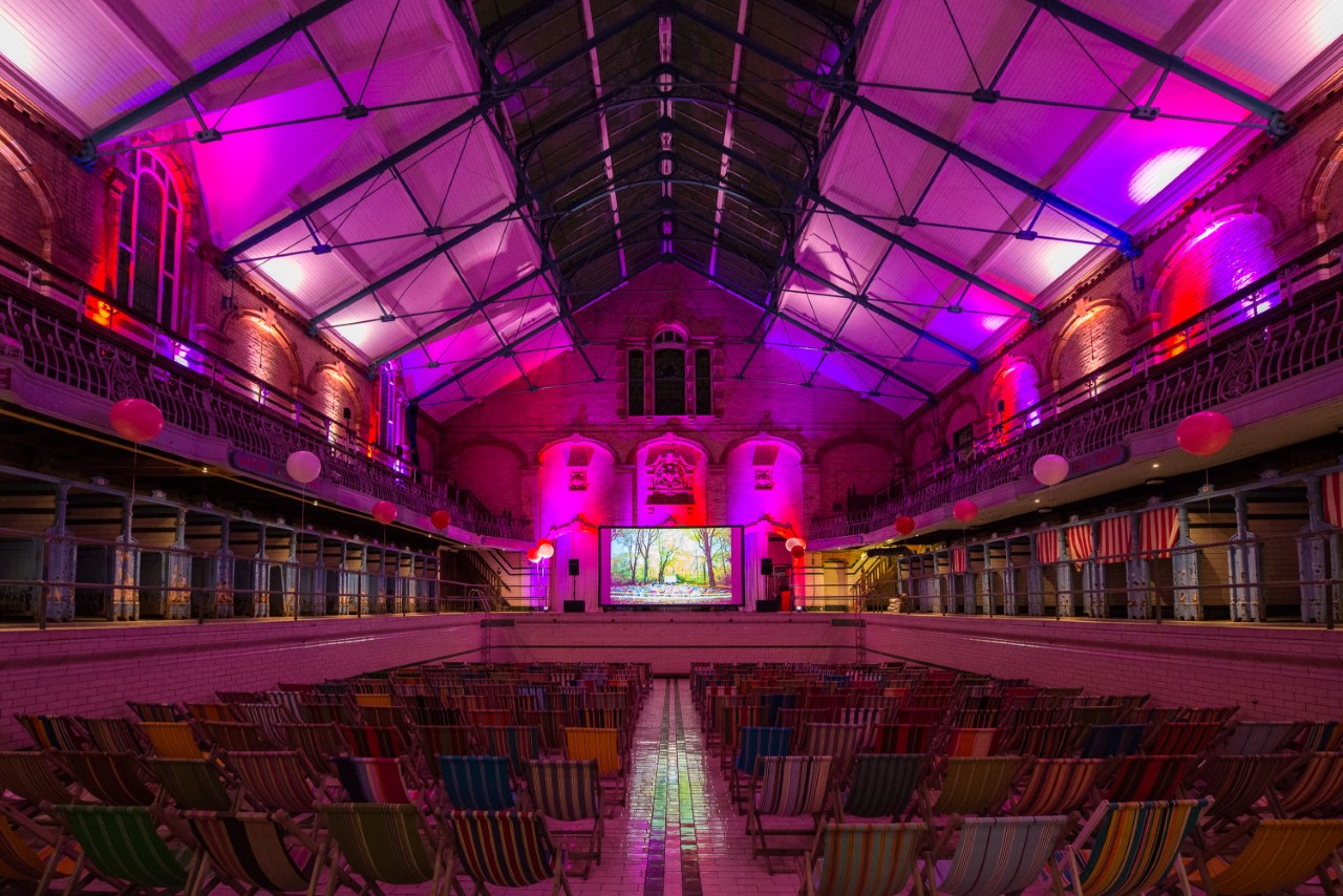Snuggle up with a cosy, romantic cinema at Victoria Baths this Valentine’s Weekend