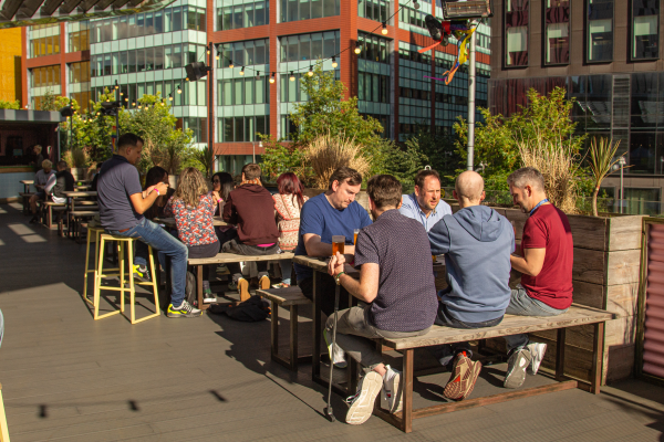 MANCHESTER’S SUN-TRAP ROOF TERRACE YOU  PROBABLY DIDN’T KNOW ABOUT
